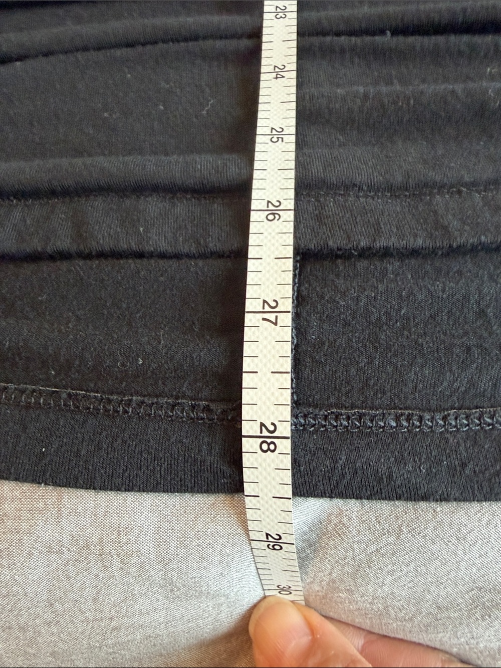 Banana Republic Black Dolman Sleeve Ruched Side Top XL - Picture 7 of 9